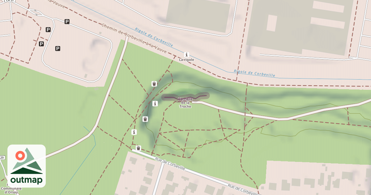 Map of mur d'escalade