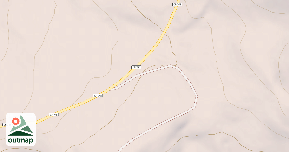 Map of CHARLESTON-JARBIDGE SHORT CUT