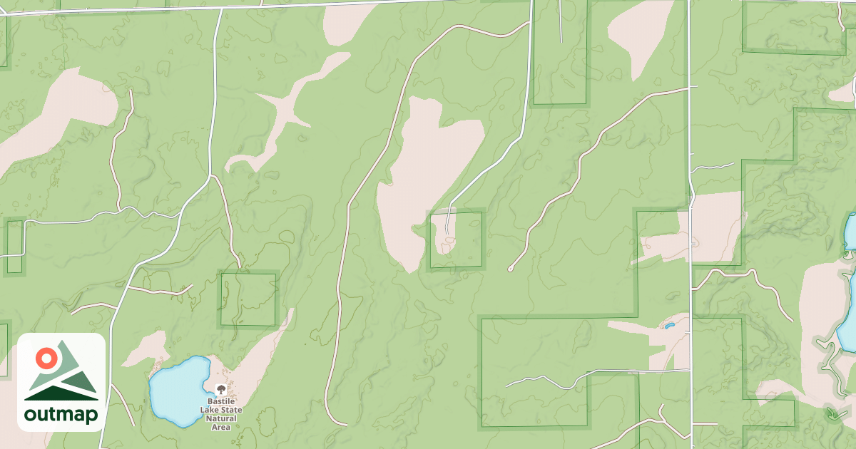 Map of BASTILE ROAD