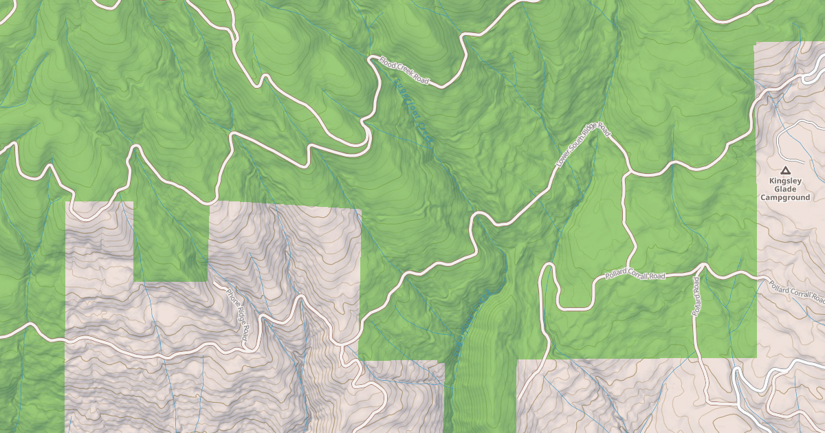 Map preview of LOWER SOUTH RIDGE