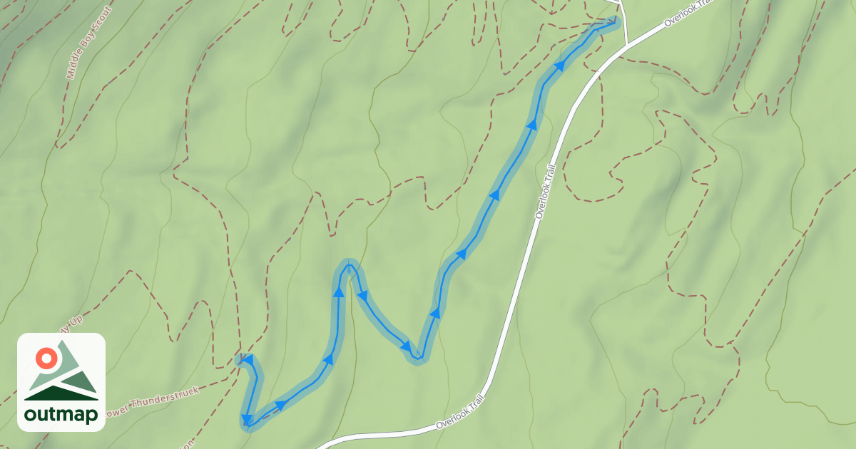 Map of Bottom Thunderstruck