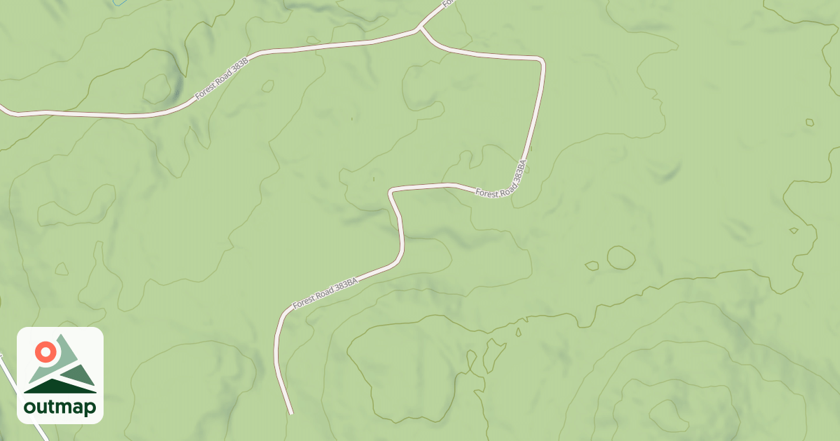 Map of FR 383BA