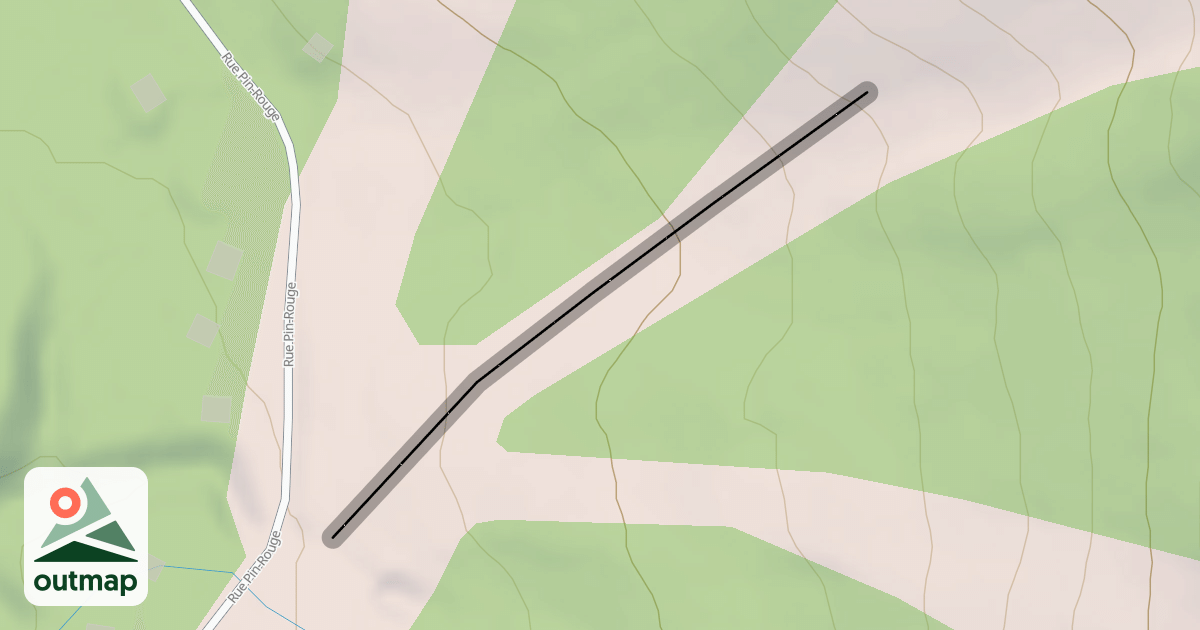 Map of La Zig-Zag