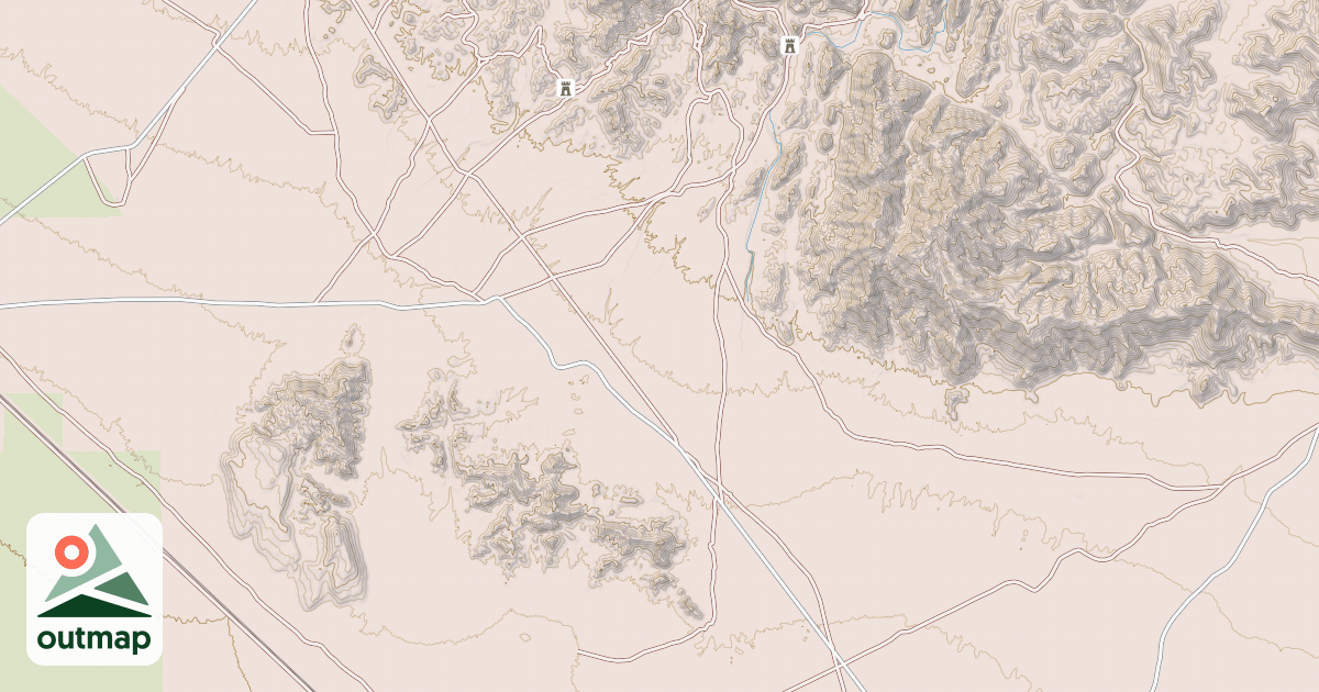 Map of BLM National GTLF Public Motorized Roads 08991a11-d9dd-4410-b374-7324238a2b36