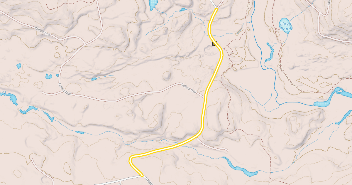 Map preview of Upper Valley Road