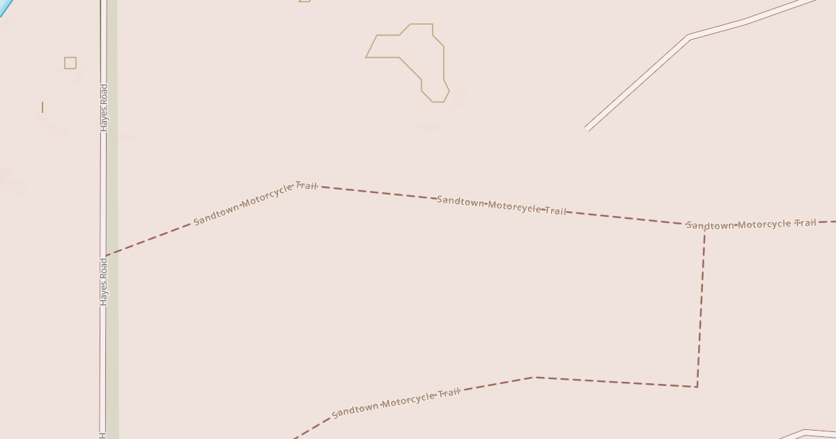 Map preview of Sandtown Motorcycle Trail