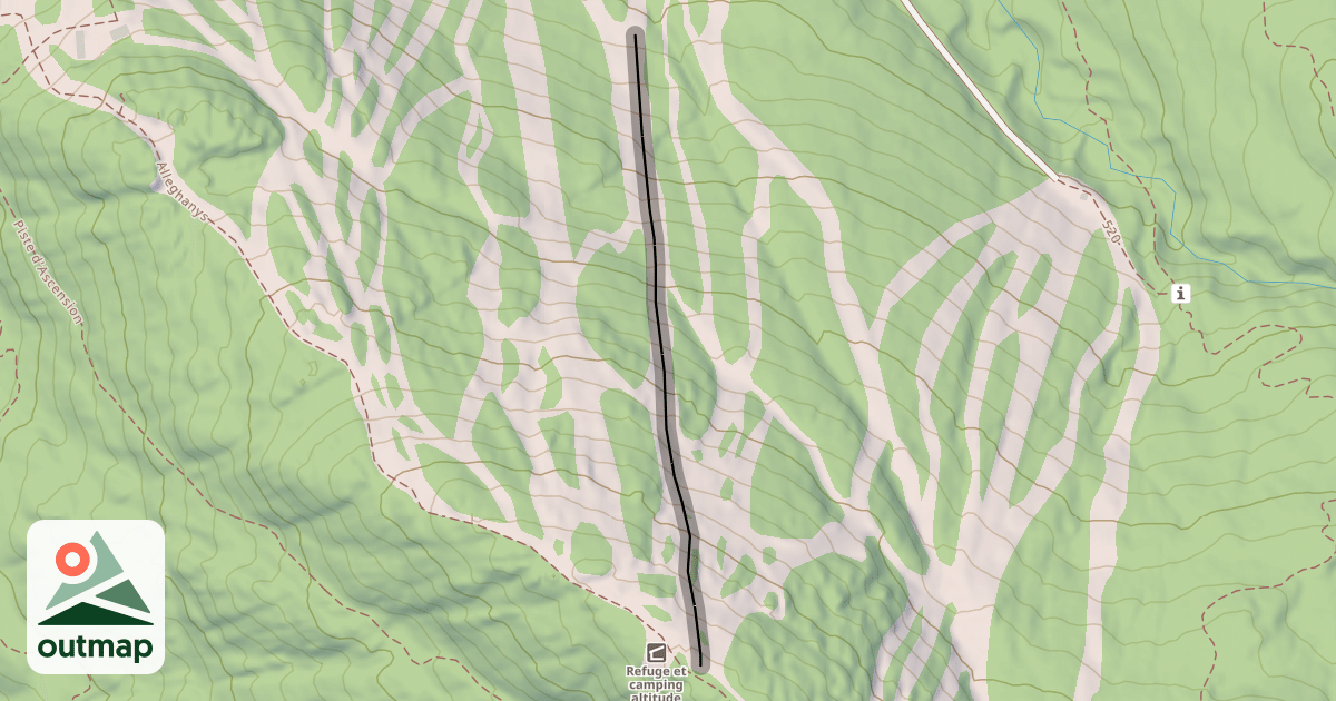 Map of Alpine