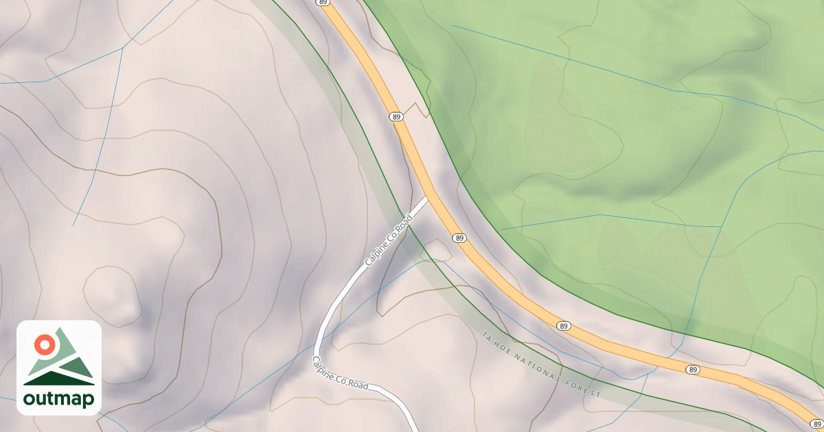 Map of CALPINE LOOKOUT