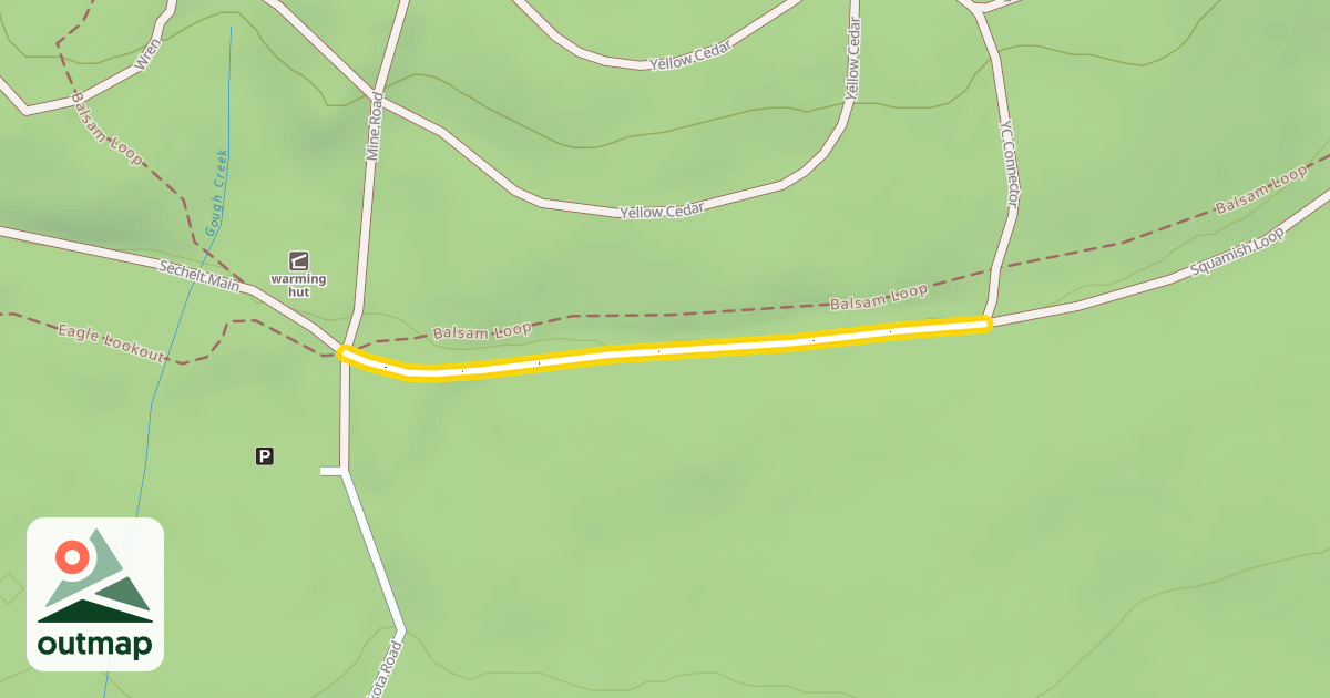 Map of Squamish Loop
