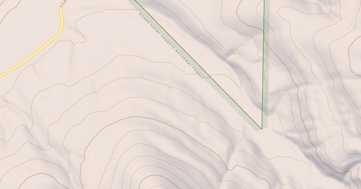 Map preview of USFS National Forest System Roads {2160FEE0-988E-499F-8566-7144EBC6C8FE}