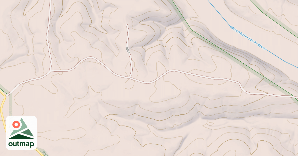 Map of USFS Motor Vehicle Use Map Roads {7F6279B7-2F5F-4473-AF4E-31EA1977C203}