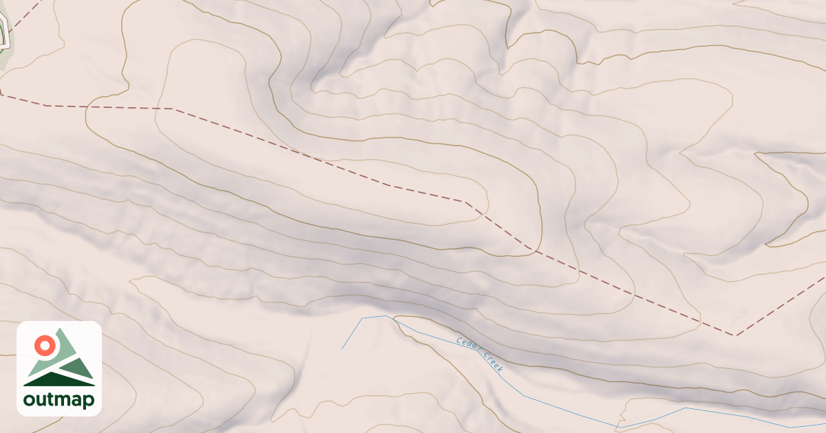 Map of GOLD CREEK