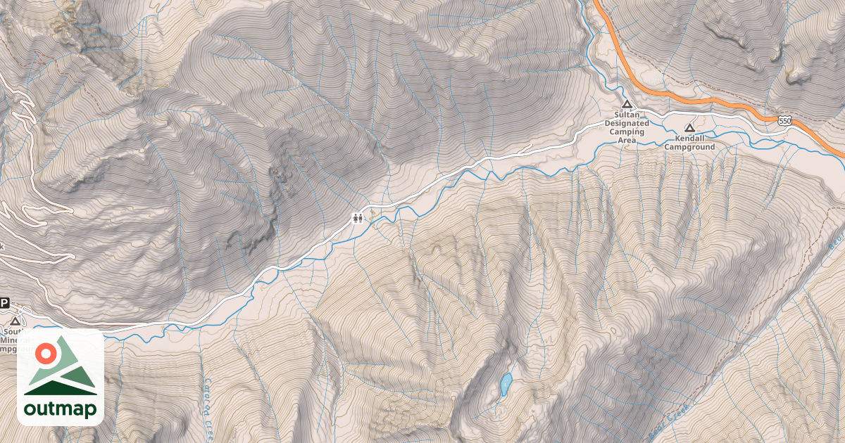 Map of SOUTH MINERAL