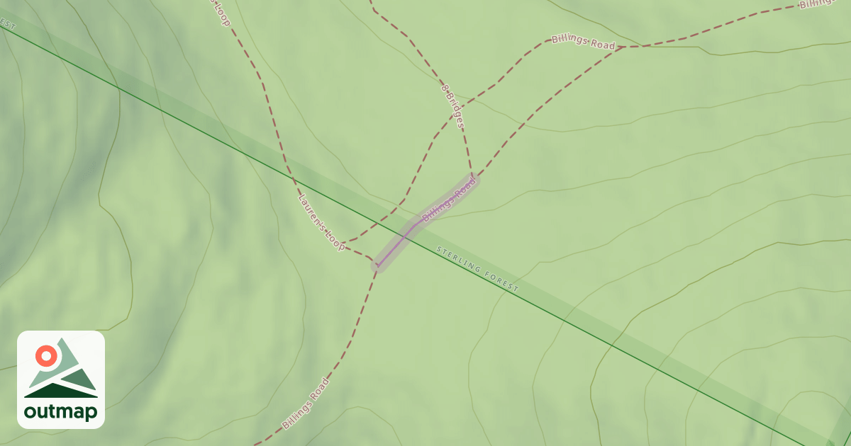 Map of Billings Road