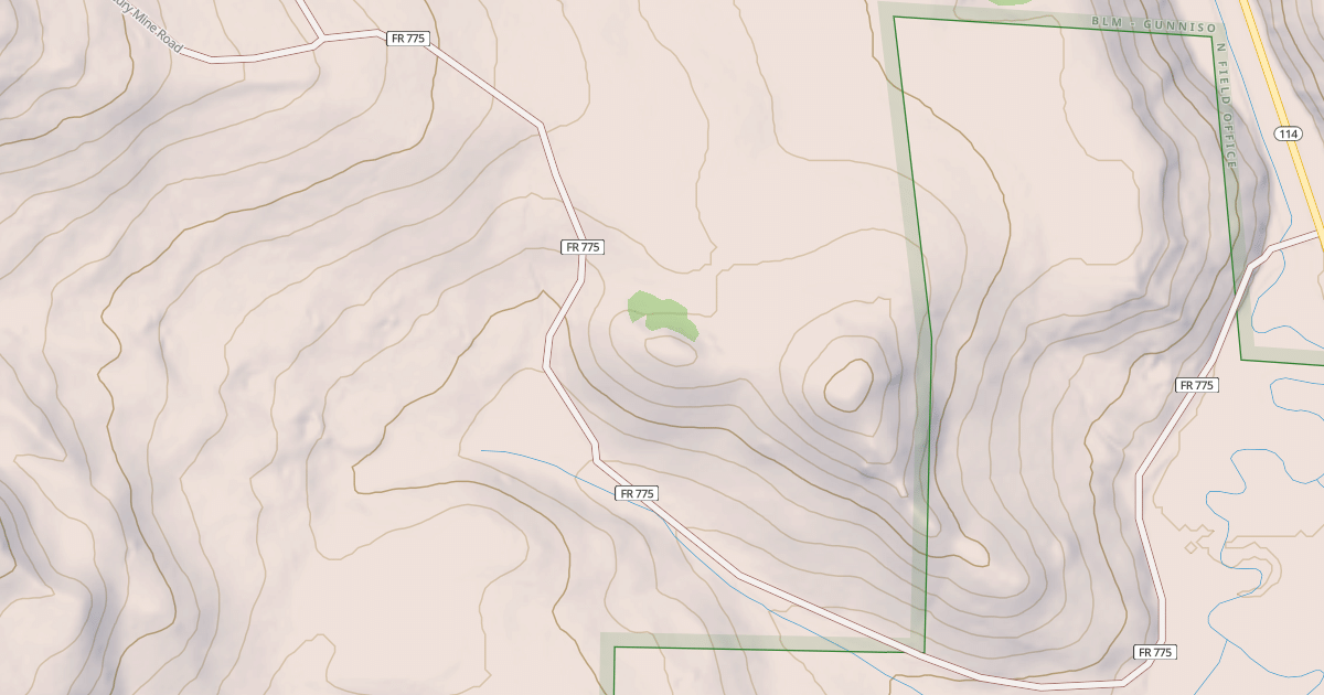 Map preview of BLM National GTLF Public Motorized Roads 49c87c46-af8c-4608-8f4d-87fde57fc852