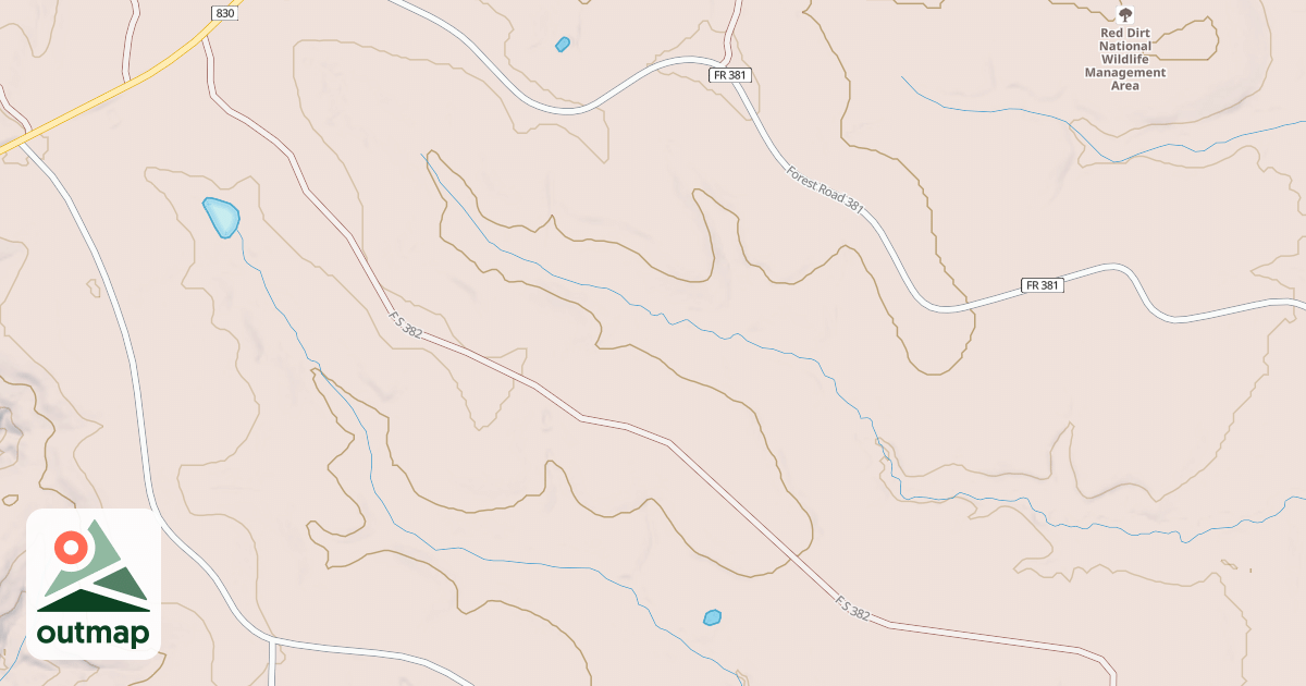 Map of 382