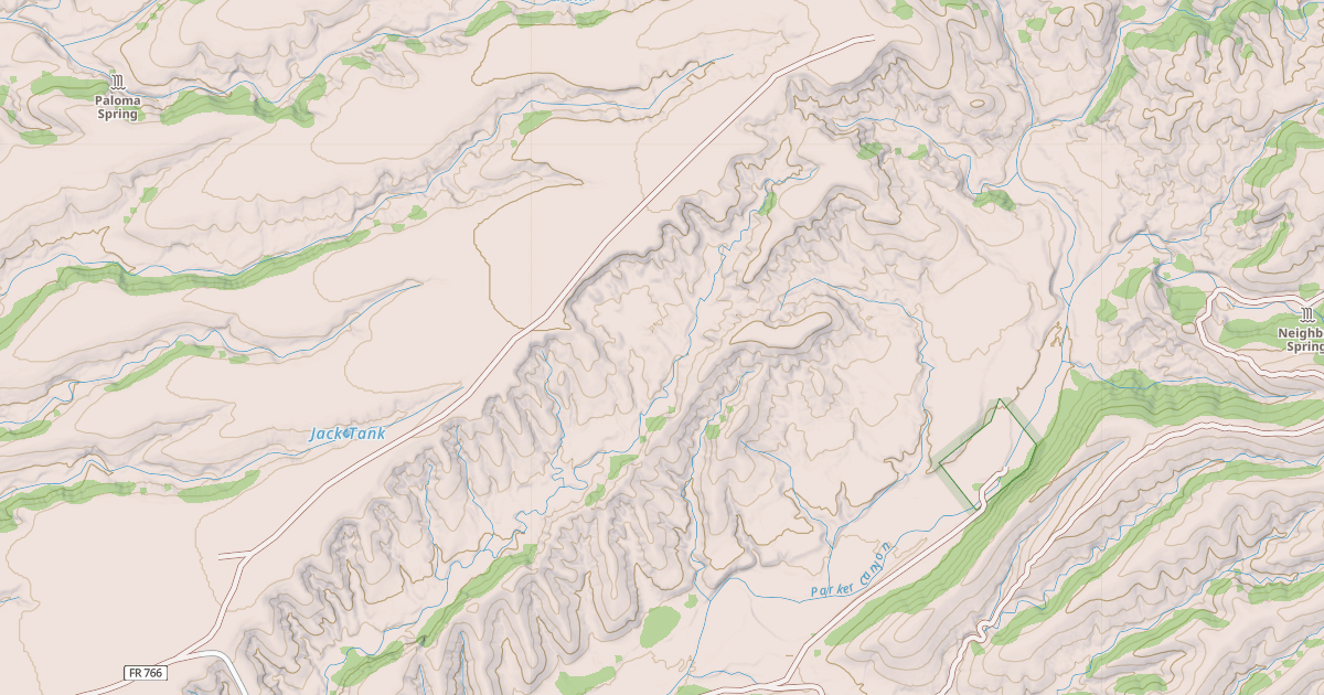 Map preview of JONES MESA