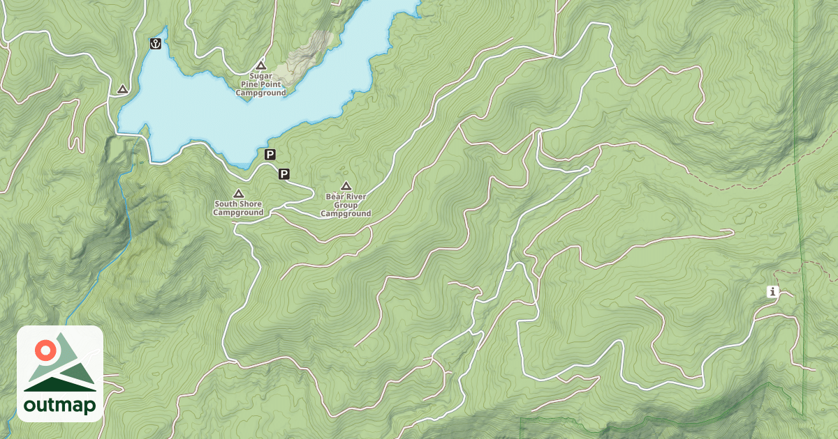 Map of Cole Creek Loop