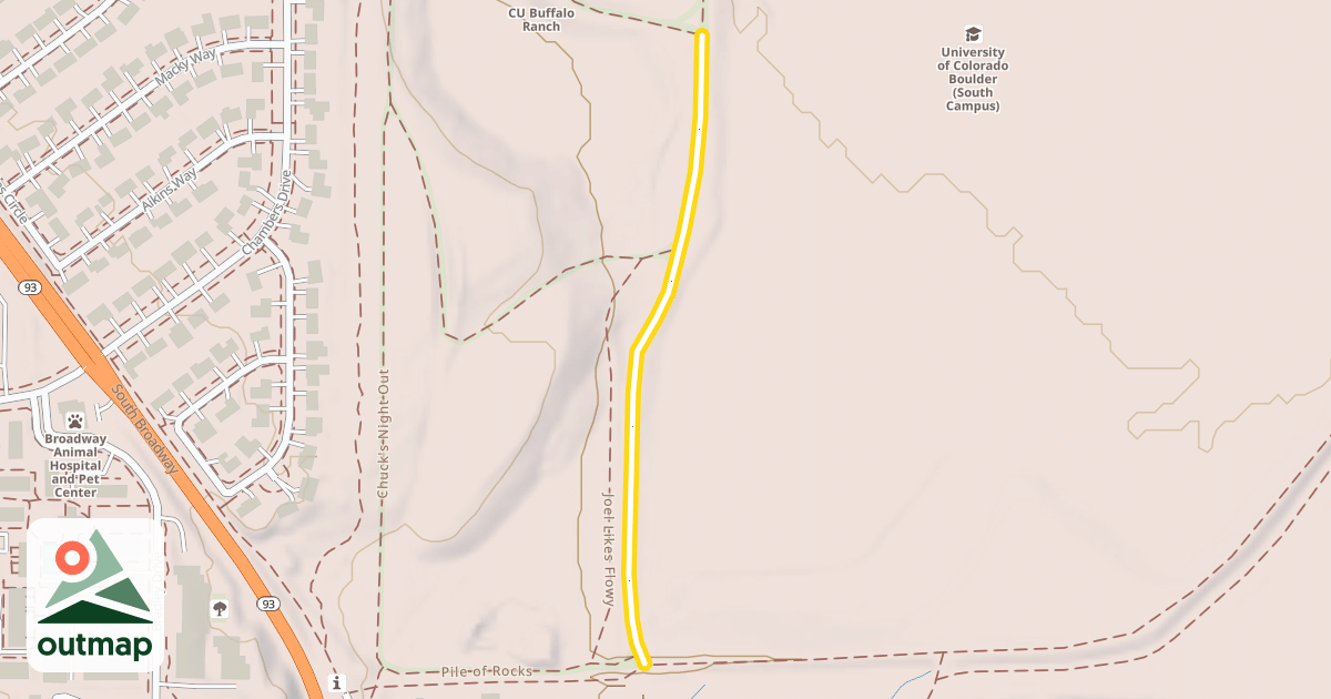 Map of Walk The Dog