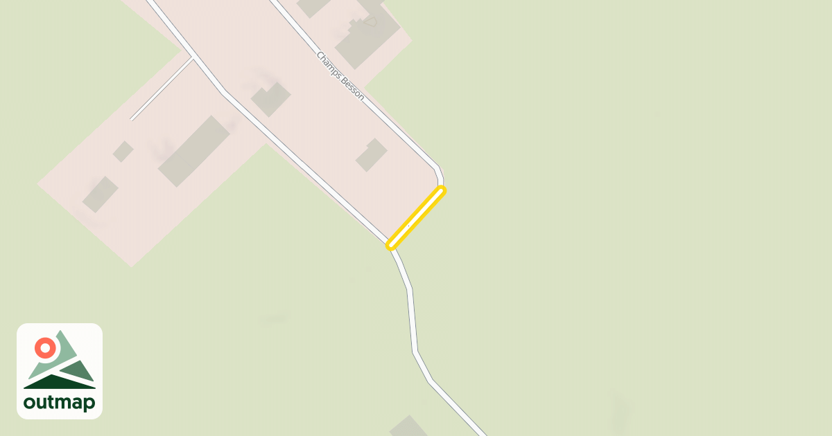 Map of Champs Besson
