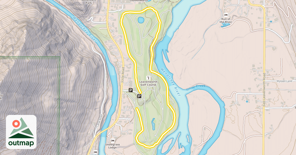 Map of Lazy River