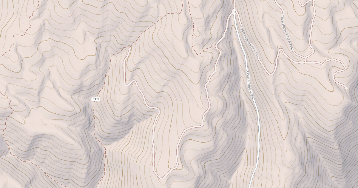 Map preview of CEDAR HOLLOW WEST 1