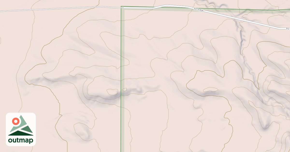 Map of USFS Motor Vehicle Use Map Roads {C686FF1F-B892-4602-BE09-788CA4CF1597}