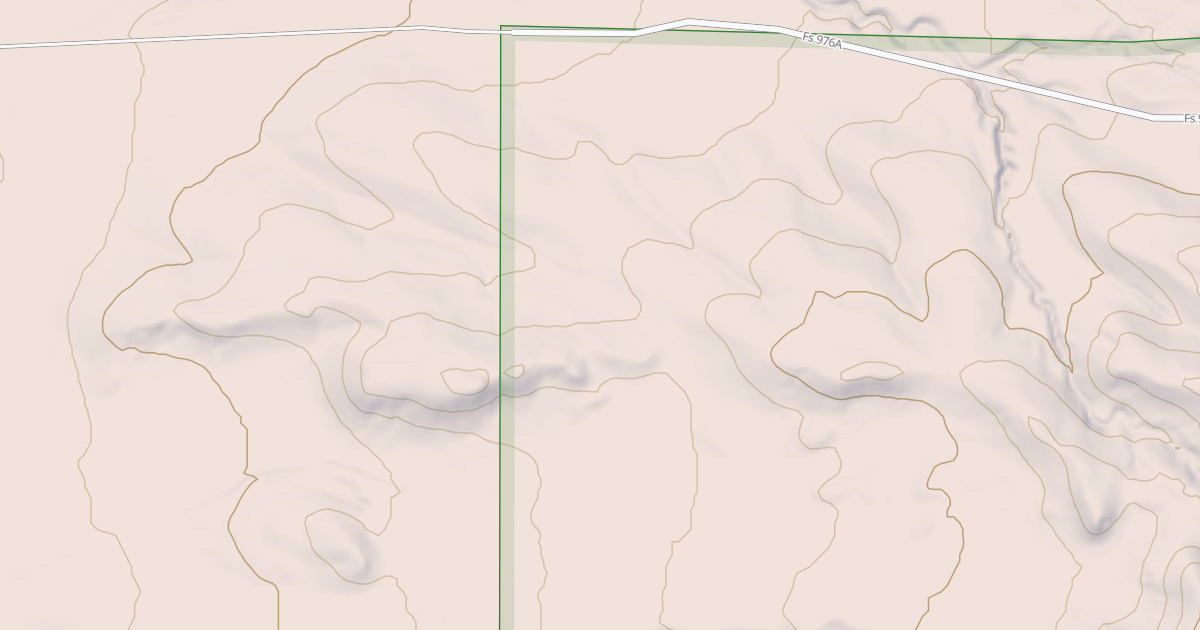 Map preview of USFS Motor Vehicle Use Map Roads {C686FF1F-B892-4602-BE09-788CA4CF1597}