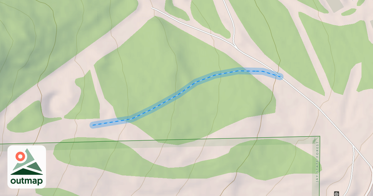 Map of Doe Woods