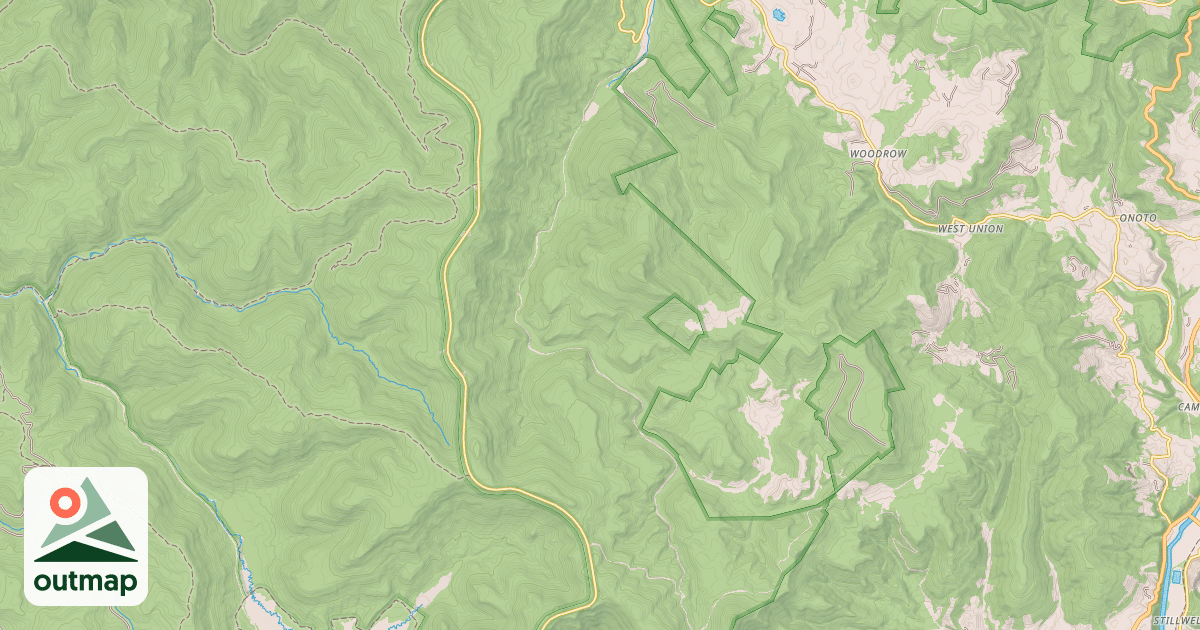 Map of UPPER WILLIAMS