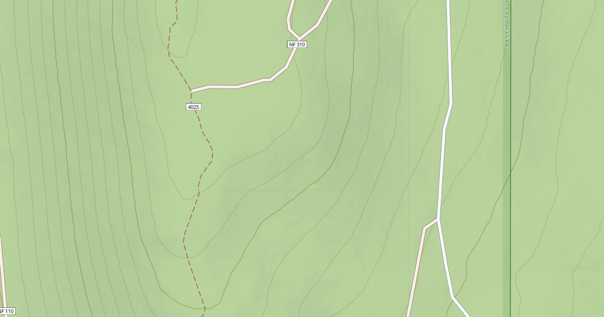 Map preview of USFS Motor Vehicle Use Map Roads {4F30AA07-08B7-4794-AED6-45C7B0E9CA9C}