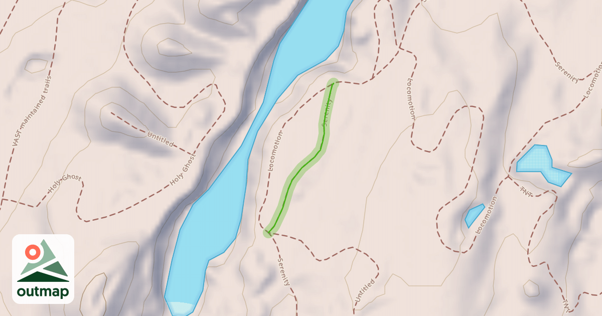 Map of Locomotion Winter Bypass #2