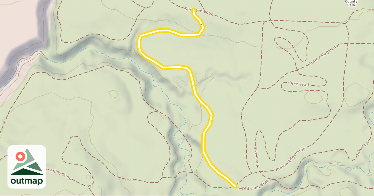 Map of Cabin Loop