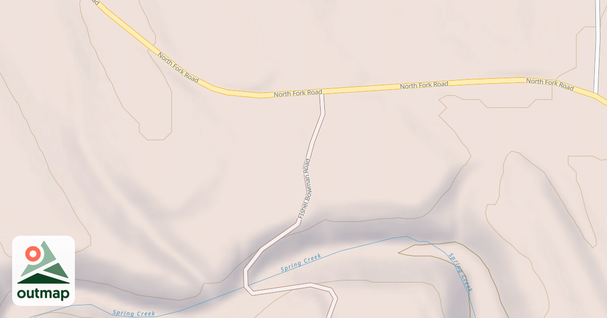 Map of FISHEL - BOWMAN