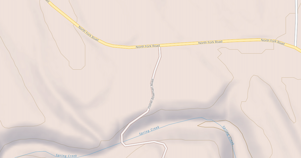 Map preview of FISHEL - BOWMAN