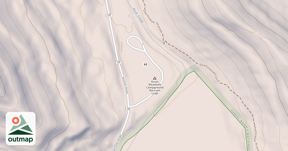 Map of BIG MEADOW