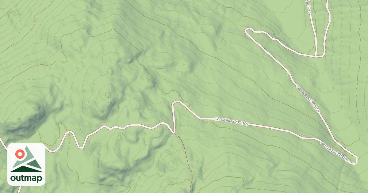 Map of USFS Motor Vehicle Use Map Roads {9499B1B1-4EF8-4D7E-8AE4-3A9F14D55EC3}