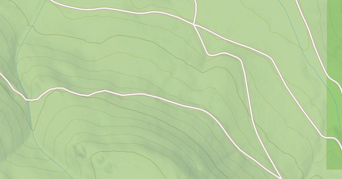 Map preview of MILL CREEK PLATEAU