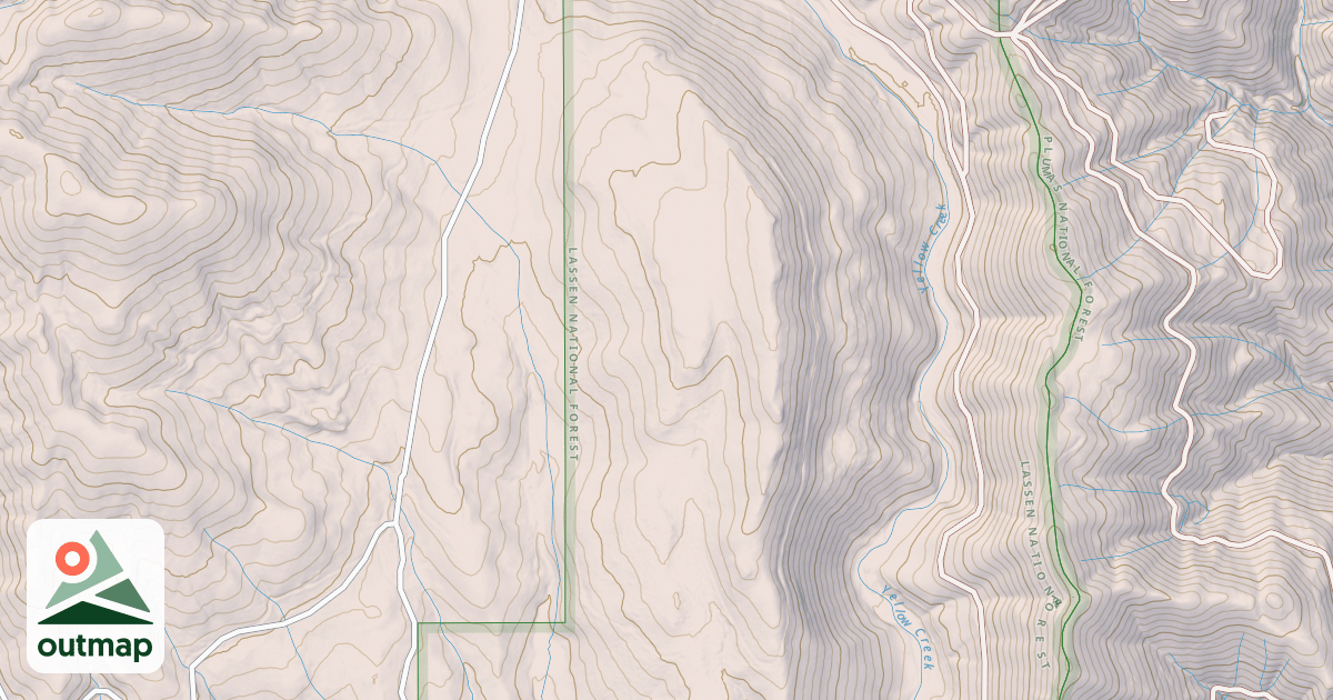 Map of COTTONWOOD EAST