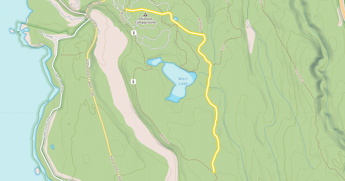 Map preview of Amos