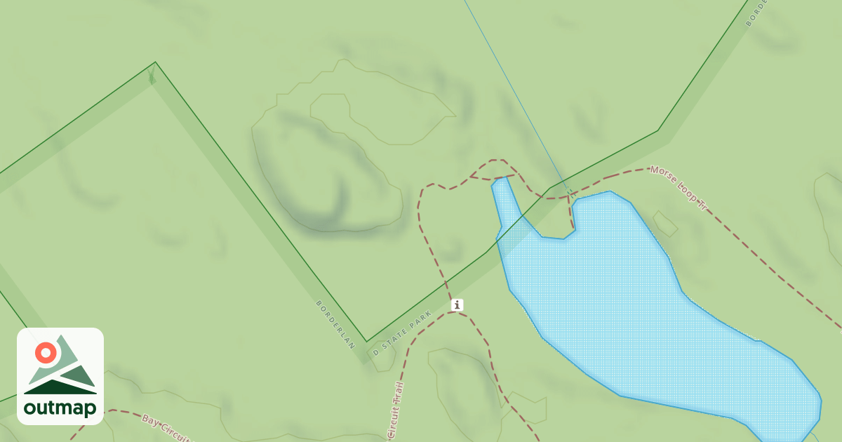 Map of Morse Loop Trail