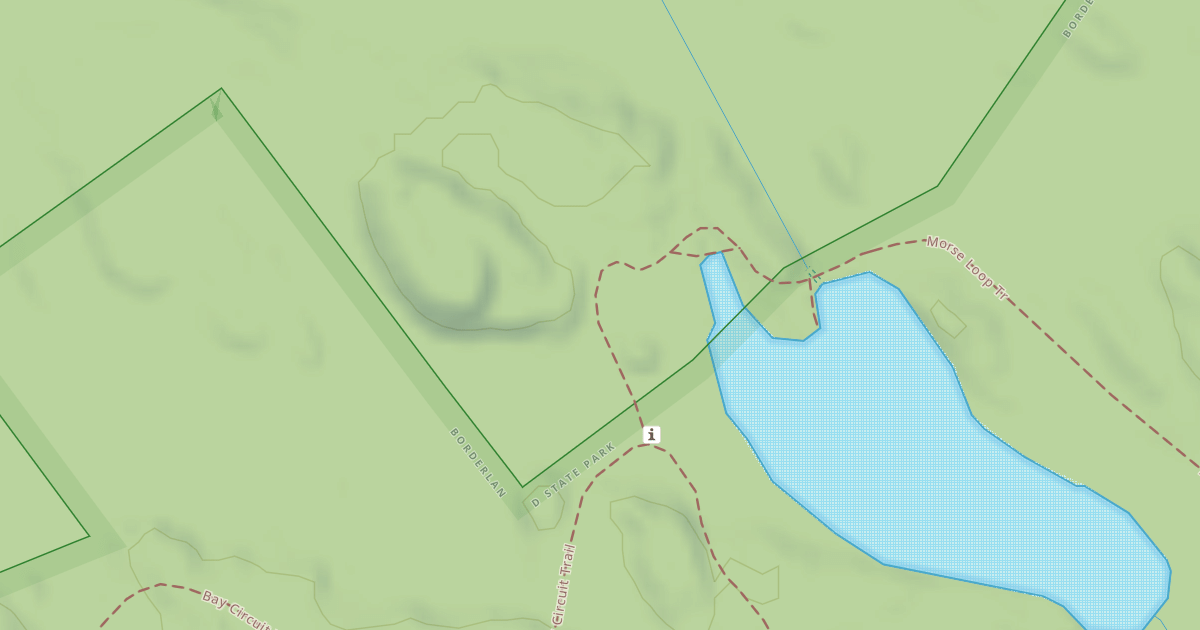 Map preview of Morse Loop Trail