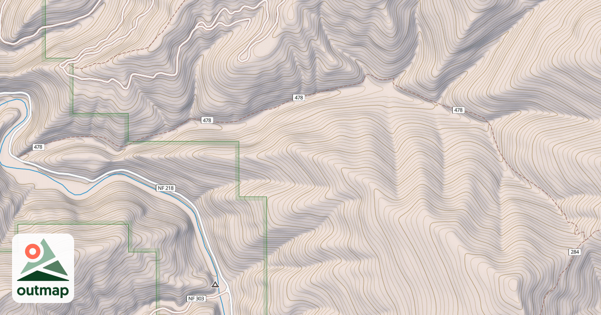 Map of Indian Creek