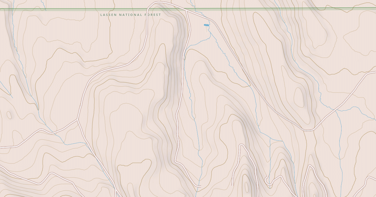Map preview of CORRAL VALLEY SPUR