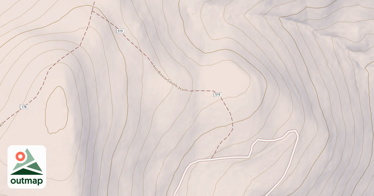 Map of Ant Basin South