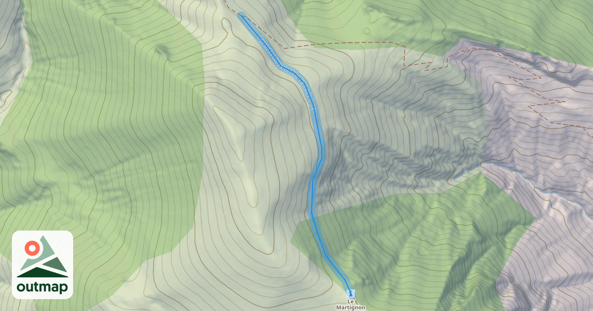 Map of Grande Traversée des Préalpes