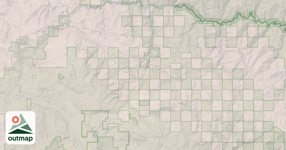 Map of FISHHOOK-GOLD CENTER