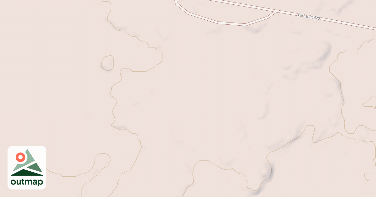 Map of CRANBERRY LAKE SPUR E