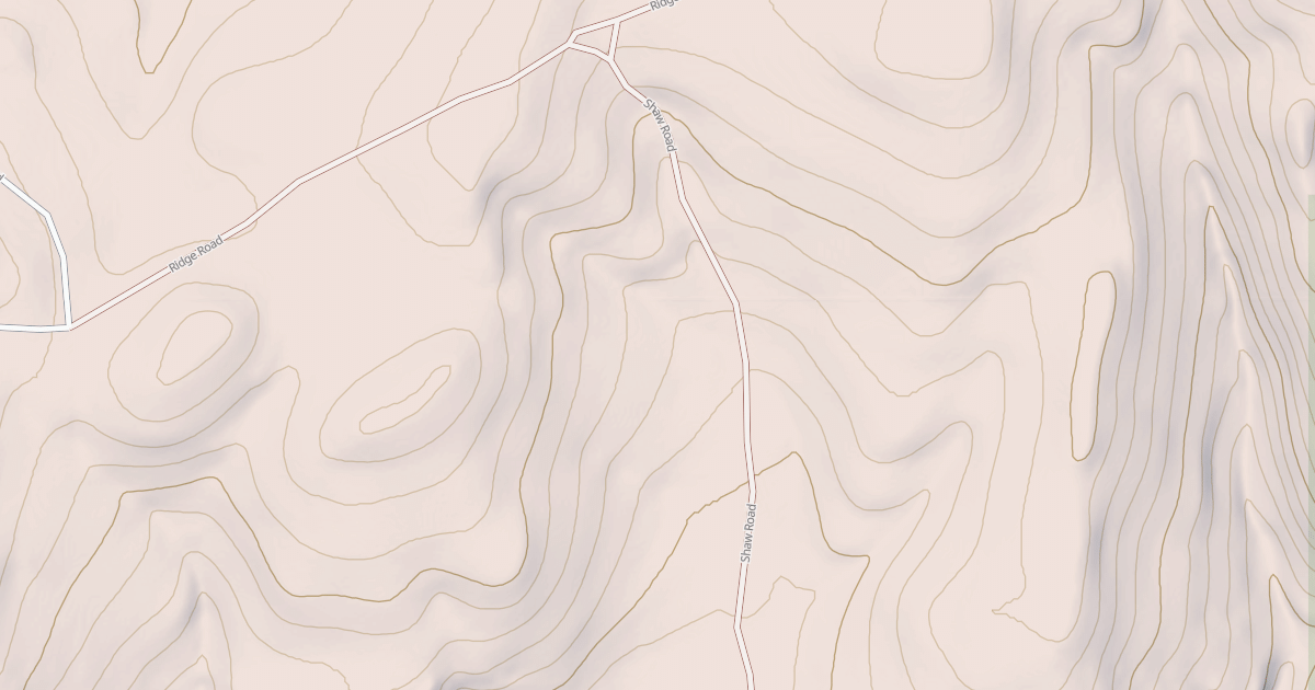 Map preview of SHAW ROAD
