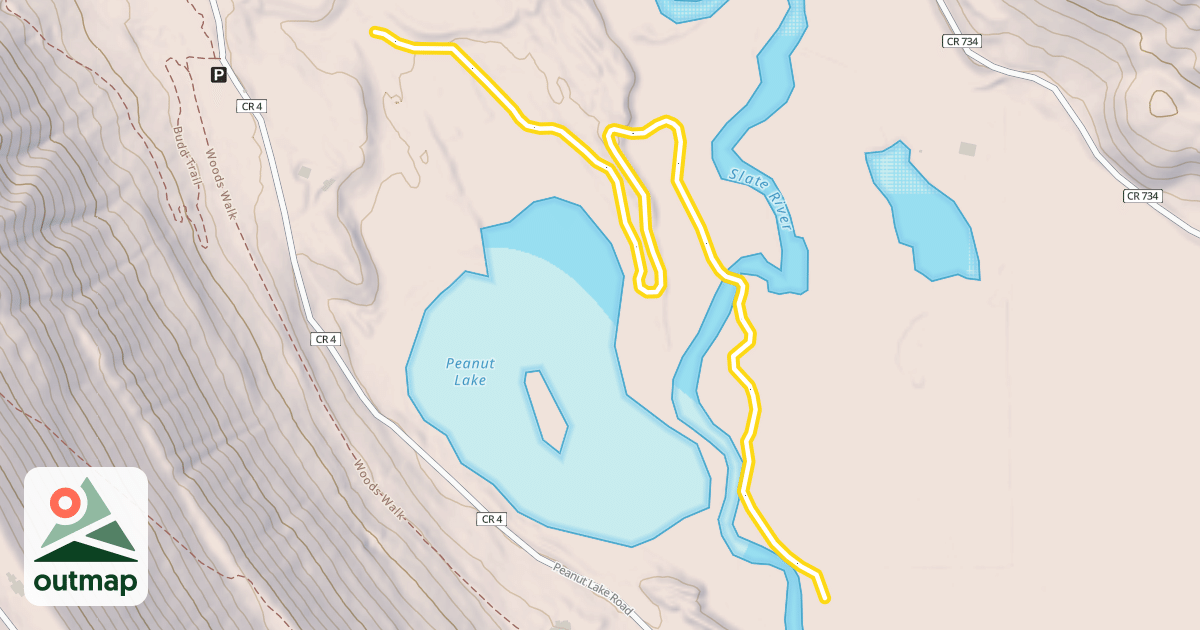 Map of Beaver Trail